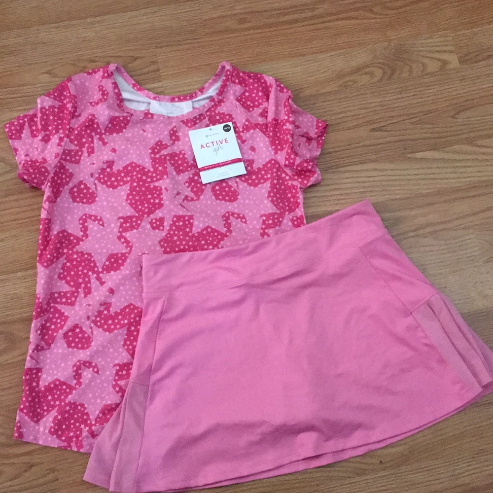 ••SOLD••Member’s Mark Active Girl athletic set